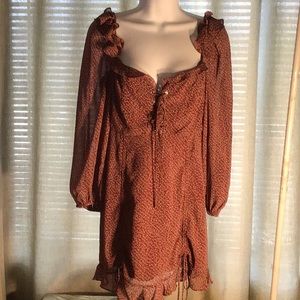 Women’s short Sumer print dress NWOT